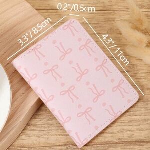 Pink Bow Pattern Wallet